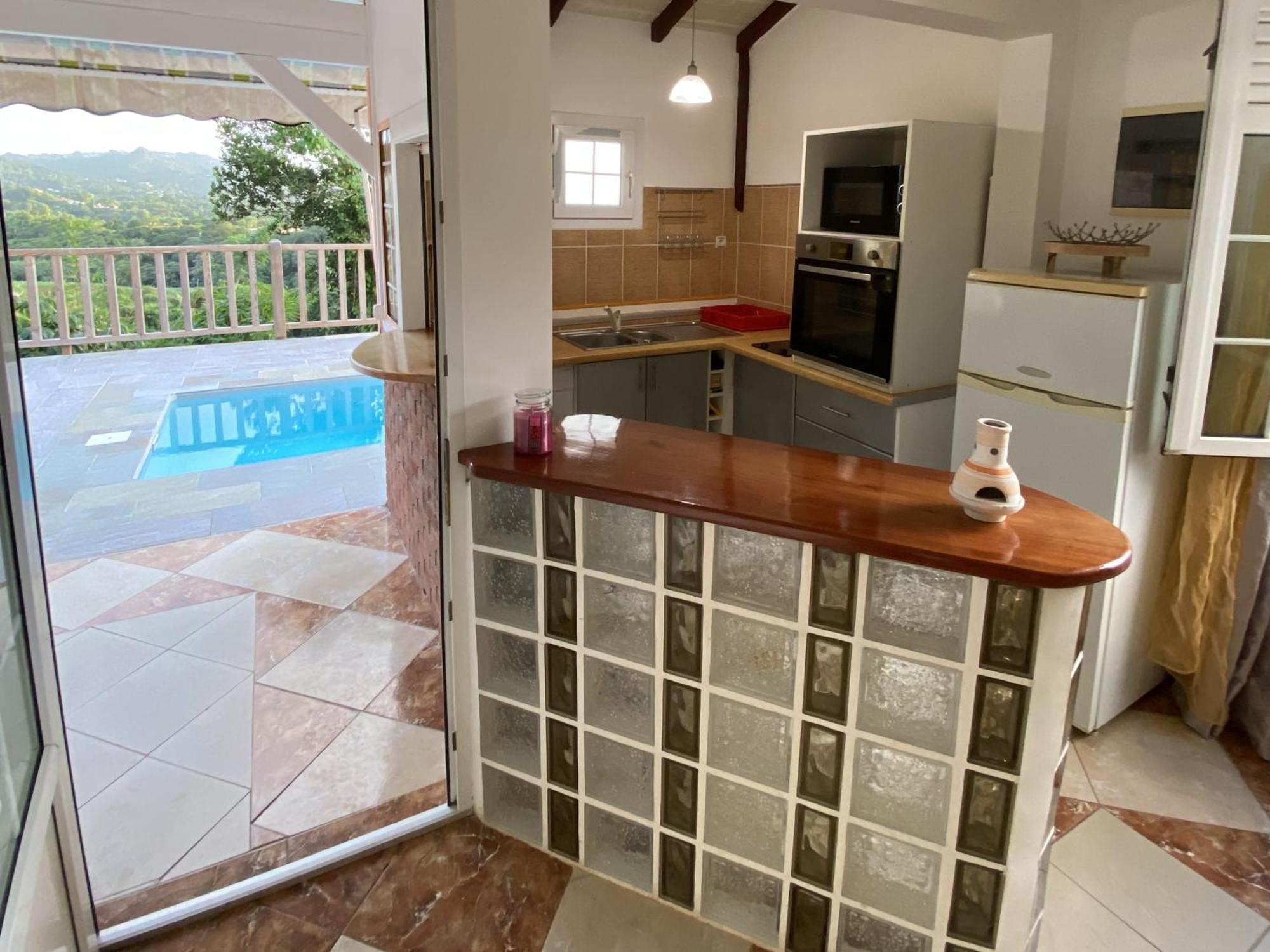 Appartement T2 - Vue Campagne Le Robert Exterior photo